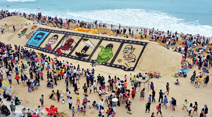 lễ hội cát Haeundae