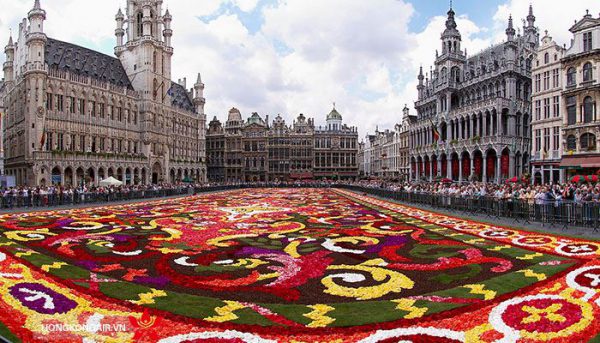Ghé thăm Grand Place trong chuyến du lịch tại Bỉ