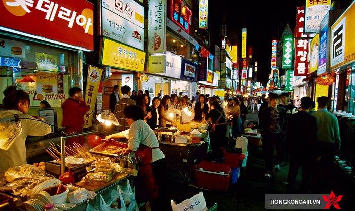 Khu chợ đêm Dongdaemun với nhiều mặt hàng