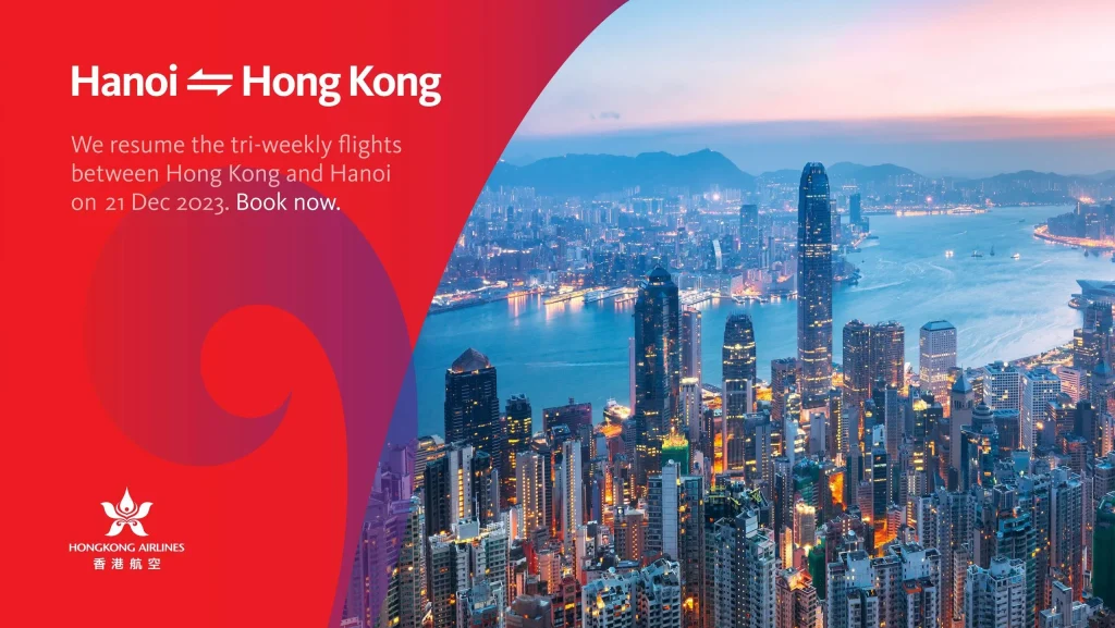 Hong Kong Airlines mở lại đường bay Hà Nội - Hong Kong
